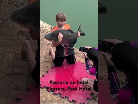 Pescaria no Hotel Pirarucu Park Hotel em Itapuranga - GO