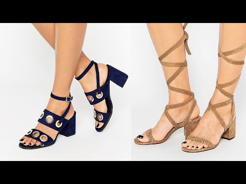 SANDALIAS DE MODA 2020  / Sandalias tacón bajo cómodas / Fashion Love