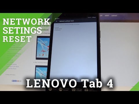 How to Reset Network Settings in LENOVO Tab 4 LTE - Restore Network |HardReset.Info