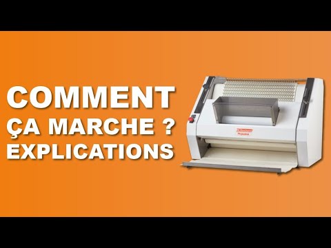 video 1, Façonneuse verticale inox 1 500 pièces/h
