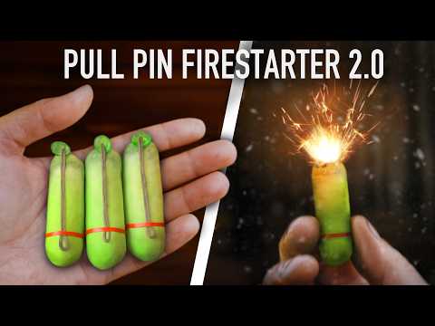 How To Make The Ultimate Survival Pull Pin Firestarter - 2.0 Upgraded Version
