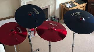 Video thumbnail for Paiste Colorsound 900 Crash Cymbals by Gavin Smith