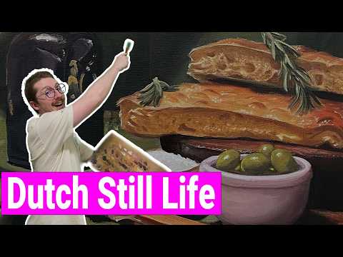 I Tried to Paint a Still Life Like the Old Dutch Masters