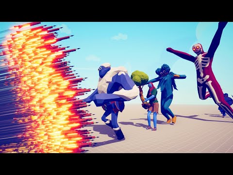 ALL GIANTS vs EVERY GOD - Totally Accurate Battle Simulator TABS