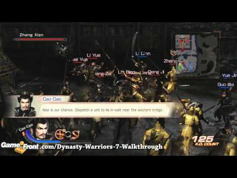 Dynasty Warriors 7 Walkthrough - PT. 12 - Wei - Battle of Wan Castle- Part