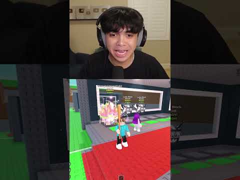 I rigged her lucky blocks 😂 #roblox #stealabrainrot