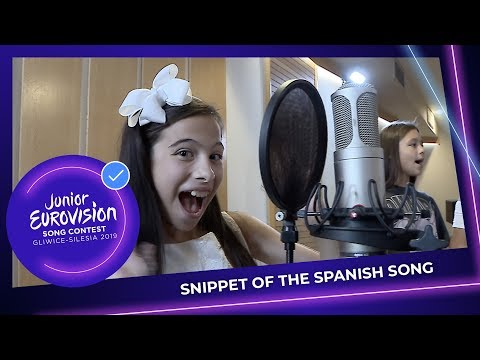 Listen to the first minute of Melani García's 'Marte'! - Spain 🇪🇸 - Junior Eurovision 2019