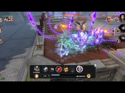 HOF RANK 2 AND 3 MEET AT CHALLENGER - S1 JovanRyu vs SolidMoon S119 - Dynasty Legends 2