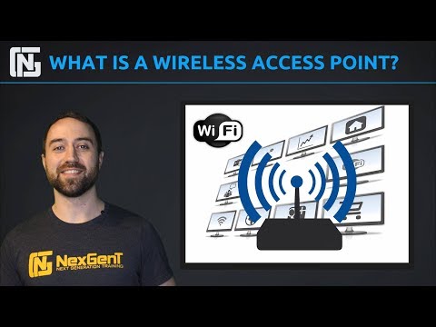 What is a wireless access point?