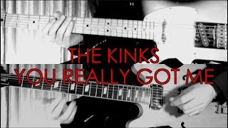 You Really Got Me - The Kinks  ( Guitar Tab Tutorial & Cover )