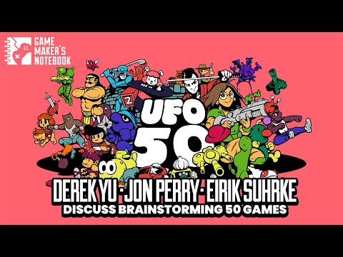 They made 50 Games in One for UFO 50 | Game Maker's Notebook Podcast