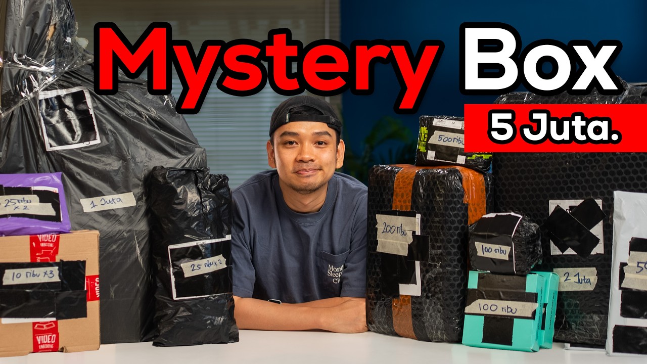 Rp5 JUTA buat barang yg isinya ga jelas... MYSTERY BOX 2026!