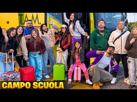 CAMPOSCUOLA: ILARY NICOLE E TUTTA LA CLASSE PARTONO IN GITA DI SCUOLA E CHIUDIAMO DAMIRIA NEL BAGNO!