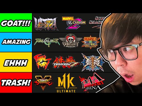 THE BEST FIGHTING GAME TIER LIST OF 2023