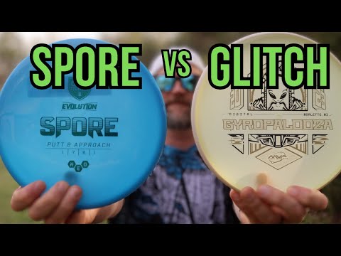 DISC REVIEW: Discmania SPORE vs MVP GLITCH