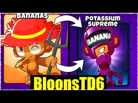 *MOD* DER BANANENFARMER IST JETZT EIN RICHTIGER AFFE? - BloonsTd6 [Deutsch/German]