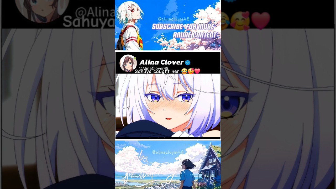 Bro caught her 💫🫠 #anime #animeedit #shorts