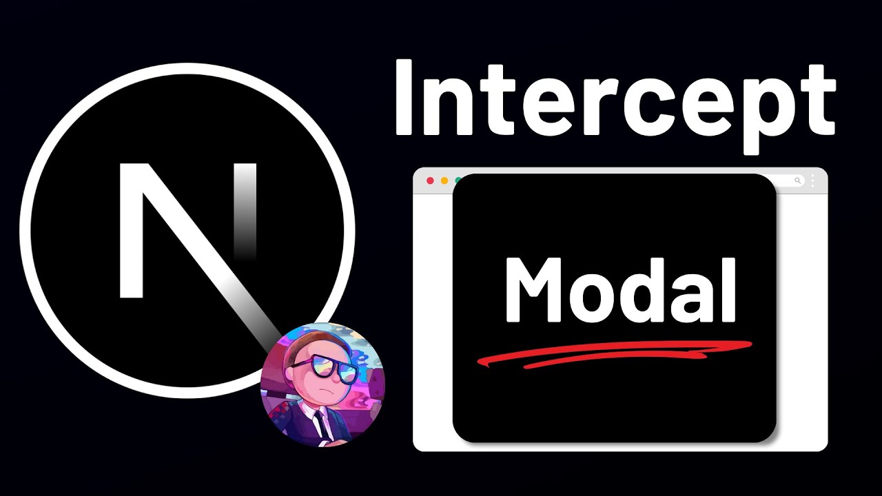 Next.js Modal with Parallel & Intercepting Routes, shadcn/ui Dialog