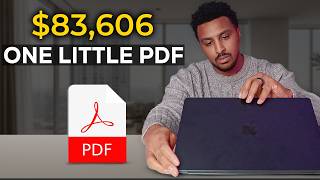 How I made $83,606 Selling One PDF (Step-by-Step)