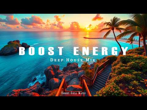 Boost Your Energy | Tropical Chill House & Deep House Mix to Start Your Day 2026 |Sunset Chill Waves