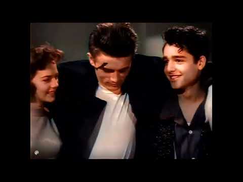 James Dean, Natalie Wood and Sal Mineo  in Rebel Without a Cause - Screen Test - Colorized - 2015