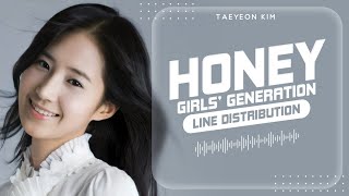 Honey (소원) - Girls’ Generation (소녀시대) | Line Distribution
