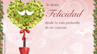Navidad ecard. te deseo felicidad, mi amor