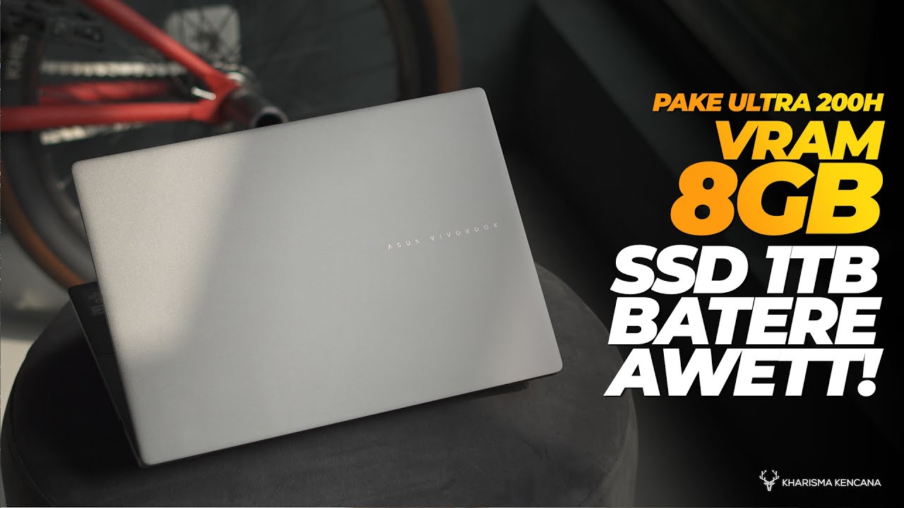 ASUS VIVOBOOK S14 S3407CA | TERBARU DARI ASUS! INTEL SKARANG VRAM BISA 8GB!!