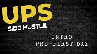 UPS Package Handler as a SIDE HUSTLE