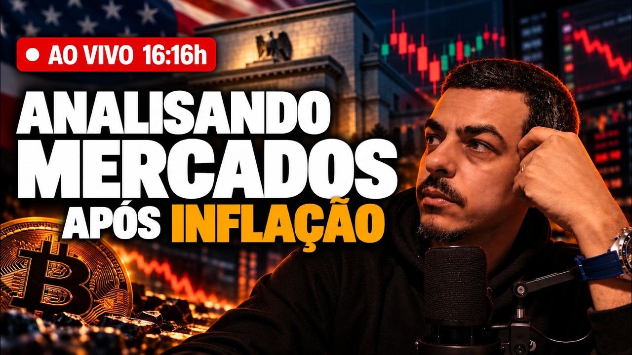🔥 Bitcoin AO VIVO - Analisando Mercados DEPOIS PCE - Regulação Corretoras