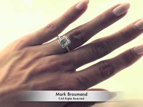2.55ct Princess Cut Diamond Engagement Anniversary Ring - Mark Broumand