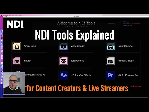 NDI Tools - Launcher Application Explained