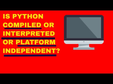 Python Tutorial 29 Secret Behind Platform Independenceis Python Compiled Or Interpreted Language
