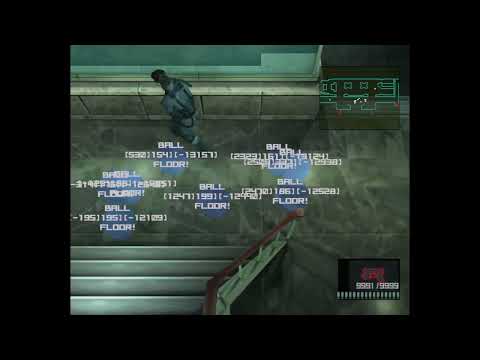 Metal Gear Solid 2: Custom Ball Actor With Physics Test
