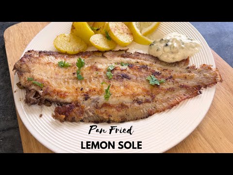 Pan Fried Lemon Sole Recipe || Fish Recipes