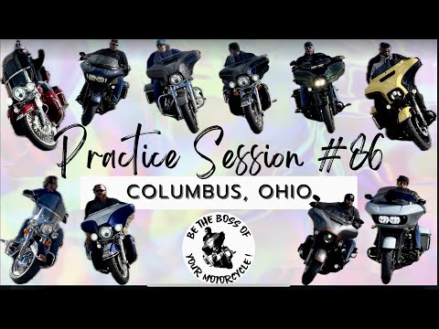 Practice Session #86 - Ohio - Advanced Slow Speed Motorcycle Riding Skills