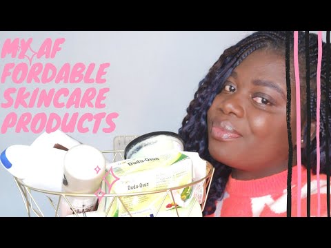 MY AFFORDABLE SKINCARE PRODUCTS // how to achieve a glowing skin // #carinefavour