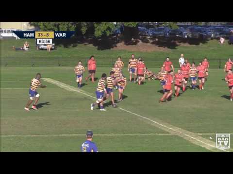 2017 RAMS NHRU Round 1 Premier 1 Highlights - Hamilton Hawks v The Waratahs