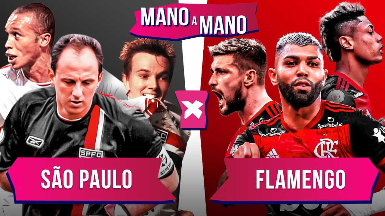 SÃO PAULO TRICAMPEÃO BRASILEIRO X FLAMENGO BICAMPEÃO BRASILEIRO: QUEM É MELHOR? | MANO A MANO