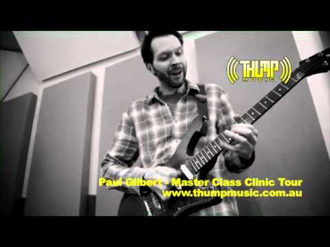PAUL GILBERT AUSTRALIAN MASTER CLASS CLINIC TOUR