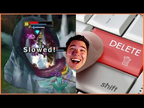 LoL Streamers Getting Deleted Compilation - League of Legends