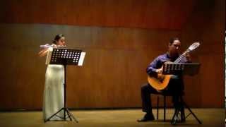 Legnani Duetto Concertante op 23 I mov, Interpreta Aeris-Corda