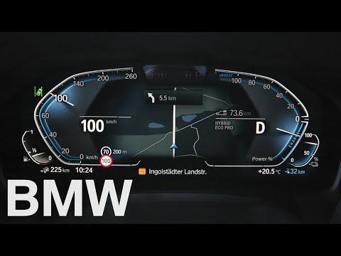 Optimale Nutzung des vorausschauenden Hybridbetriebs Ihres BMW – BMW How-To