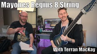 Video thumbnail for Checking Out a #Mayones Regius 8 String by Brian Bower