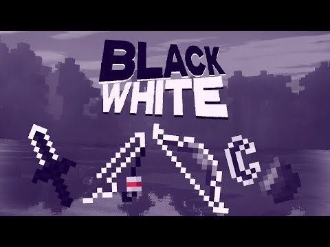 elmayo97 - REVIEW TEXTURE PACK PVP MINECRAFT | "Black And White Default Edit"