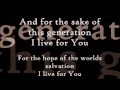 today by Planetshakers Lyrics 