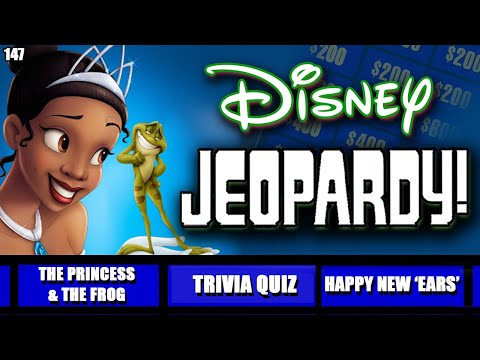 Disney Jeopardy Quiz • 26 Clue Game • Test your Knowledge