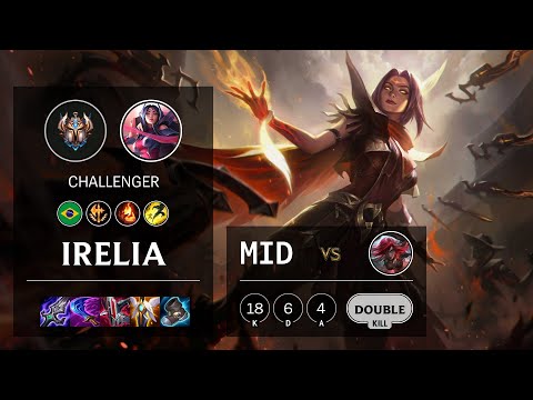 Irelia Mid vs Katarina - BR Challenger Patch 11.6