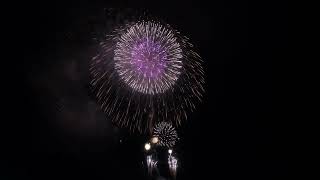 【4K】夏まつりあさくら　（福岡県朝倉市）ラスト5分　朝倉花火　高田花火工業