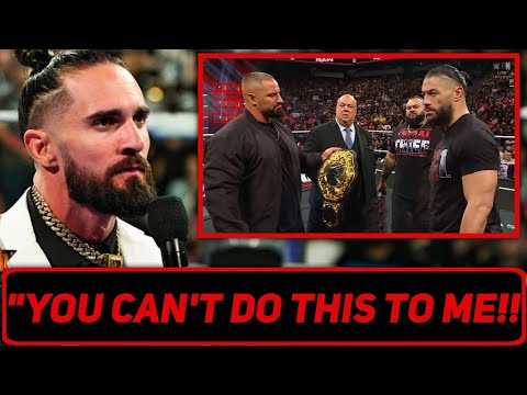 Roman Reigns COMING For WWE World Title After Seth Rollins STRIPPED On RAW